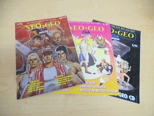 Neogeo club heft ausgabe - heft, 1-3
