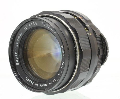 Asahi super takumar 50mm 4 - 50mm, f1.4