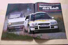 Sport Auto 10/1985 Opel Kadett