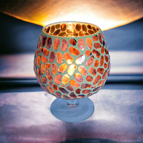 Mosaik windlicht - mosaik,