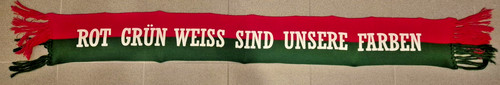 Augsburg schal rot - rot, grÜn