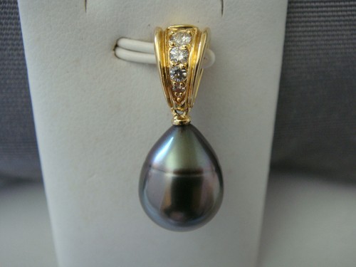 Anhänger 18k gold tahiti - 18k,