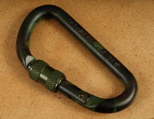 Taktischer Karabinerhaken Karabinder Verschluss Army Militär Aluminium 80 mm T29