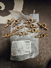 Rehau Rautitan 16x1/2x16 RX Wand T Stück Innengewinde IG 16x1/2"x16 Messing