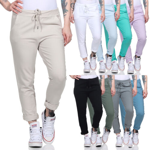 Damen hose jogging boyfriend - hose,