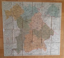 Alte Bayern Karte 1936