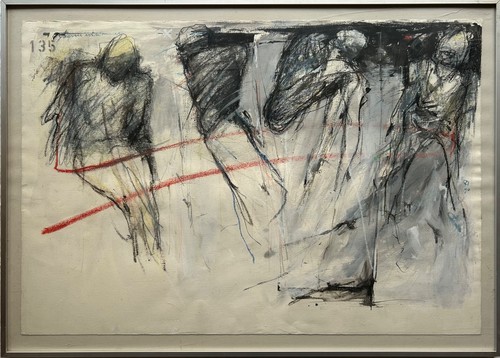 1990 gouache figuren - 1990,