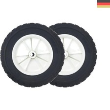 2 x Ø200mm Gummiräder für