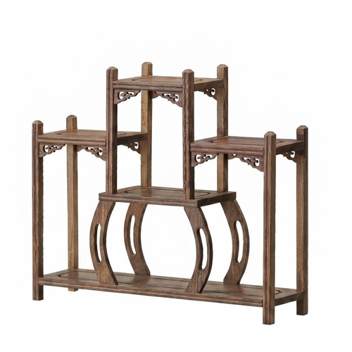Holz teeregal handgeschnitzt - holz-teeregal,