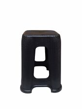 Kunststoff Rattan Optik Hocker