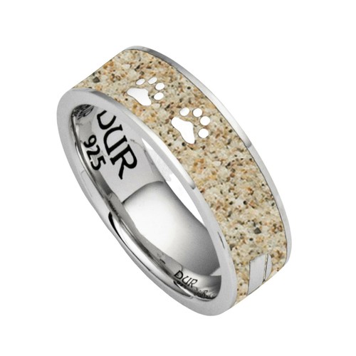 Dur schmuck ring - lucky, dog