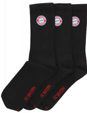 FC Bayern München Crew Socken 3er Set schwarz - diverse Größen