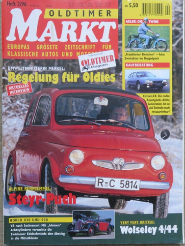 Oldtimer markt heft von - markt, 2