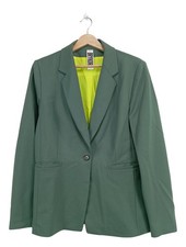 DRYKORN Long-Blazer Damen Blazer Gr. DE 42 grün Casual-Look