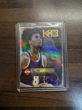 1998 Kobe Bryant Collector's Edge Game Used Ball Card LA Lakers!!!