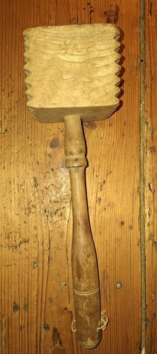 Alter fleischklopfer aus - fleischklopfer,