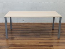 Wini Winea Fame Schreibtisch 180x90 Ahorn grau höhenvestellbar