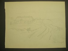 OTTO HEINRICH ENGEL Zeichnung