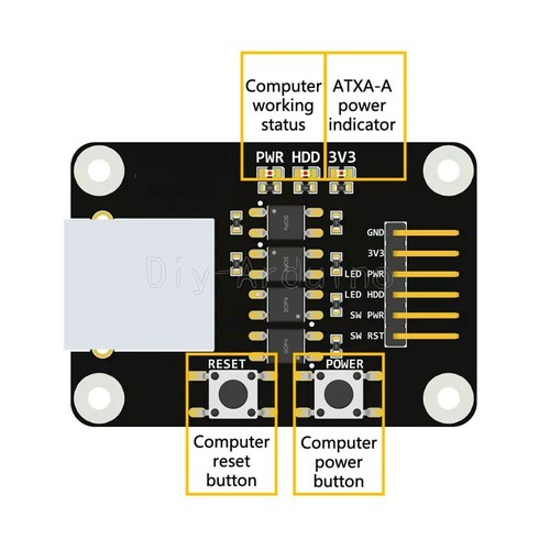 Atx adapter board for pikvm - atx,