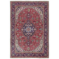 Handgeknüpfter Perserteppich Tabriz 293 x 195 cm Orientalisch Wolle Carpet Ru...