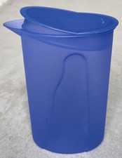 Tupperware Kanne Krug - Junge Welle - 1,0L - 3216A-2 - Blau - Kippdeckel - TOP! 