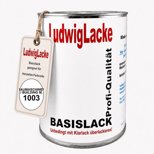Autolack für baumaschinen - 1l,