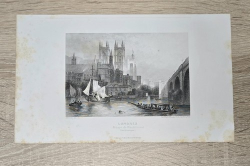 Original stahlstich london - original,