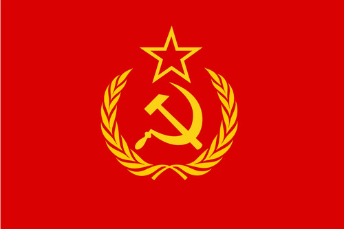 Udssr sowjetunion bootsfahne - udssr,