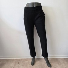 Damen Thermo Leggings Teddy Plüsch Innenfutter XL/2XL Dicke Winter Legging Black