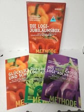 Die LOGI Jubiläumsbox - Glücklich u.Schlank, Das grosse (+neue) Logi Kochbuch -