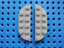 Lego 2 x Platte Rundecke 18980
