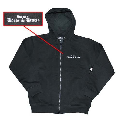 Boots braces zip hoody - zip-hoody,
