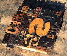 Collage Holzlettern Letternbild orignal Holzbuchstaben Unikat Art VintageShabby_