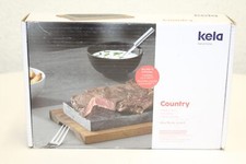 Kela Tischgrill Heißer Stein Set COUNTRY 2-Teilig 16 x 24 cm Neu Rechnung MwSt