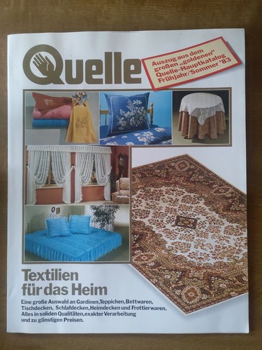 Quelle katalog textilien für - katalog,