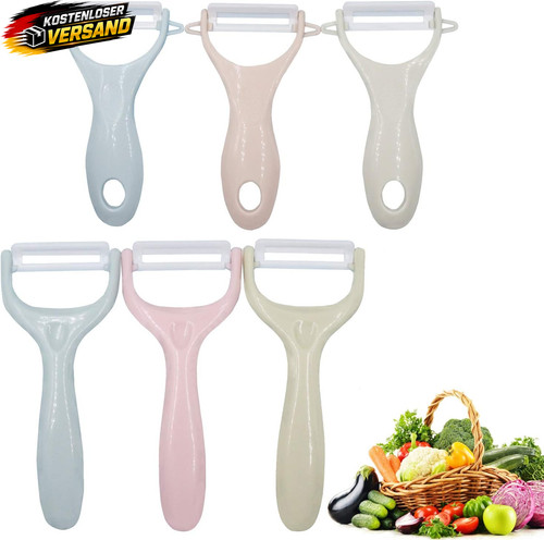 Bunt gemüseschäler set - set, 6