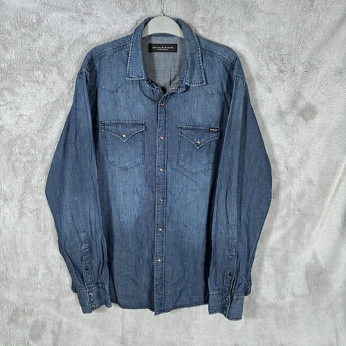 Replay jeanshemd herren large - replay,