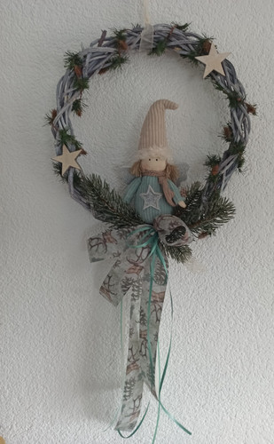 Türkranz,Weihnachten,Winter,W