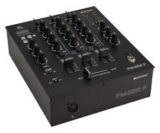 Omnitronic PM-322P DJ Mixer mit Bluetooth & MP3-Player 3-Kanal Mischer USB XLR