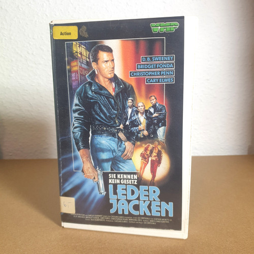 Lederjacken vhs video film - lederjacken,
