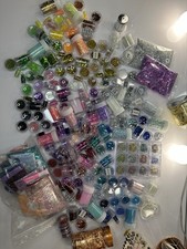 Großes Nail Art Set - UV Lampe, Fräser, 100 Farben, Glitzer, Tools - Komplett