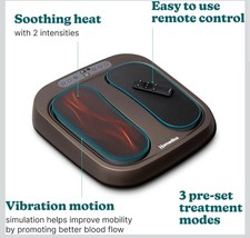 Homedics Vibrationsmassagegerät - Vibrierendes Fußmassagegerät mit Wärme NEU