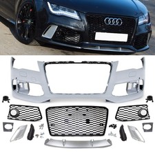 Umbau Sport Stoßstange +Grill Schwarz passt für Audi A7 4G Bj 10-14 nicht RS7