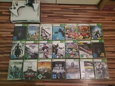 Xbox 360 mit 2 Controller und 22 Spielen USK bis 16 Halo Assassins Creed uvm