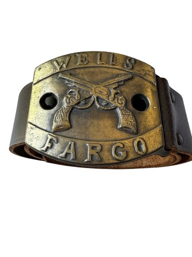 Vintage wells fargo - fargo, leder