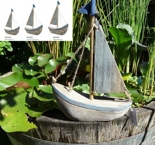Deko-Segelboot"LaMer"Holz