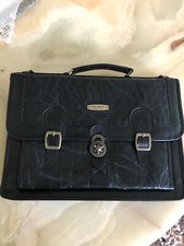 Aktentasche Damen schwarz Leder Marc Chantal neuwertig