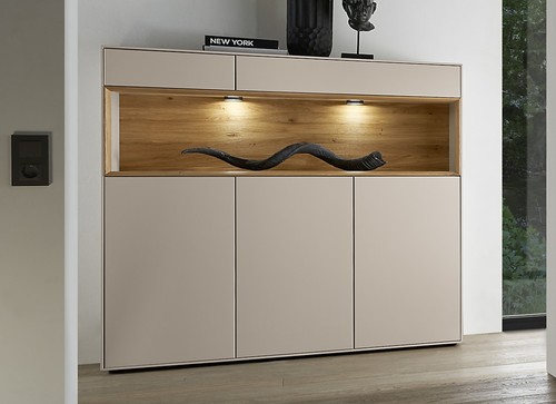 Highboard 135x133cm locarno - highboard, 'locarno'