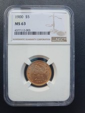 USA 5 Dollar 1900 Liberty Head