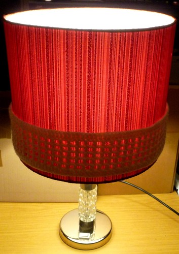 Vintage große tischlampe - große,